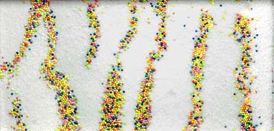 Patterned Granular Segregation